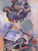 Henri Matisse Woman with Hat (Madame Matisse) (mk35) oil painting reproduction
